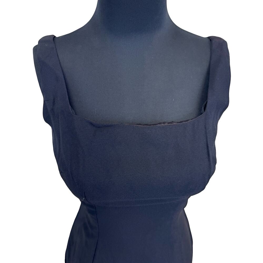 Vintage 1950s Audrey Hepburn Style Little Black Cocktail Dress – Size 2 - XS